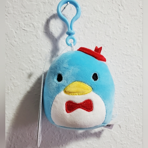 NWT Tuxedosam, Hello Kitty Squishmallows Clip - Picture 1 of 6